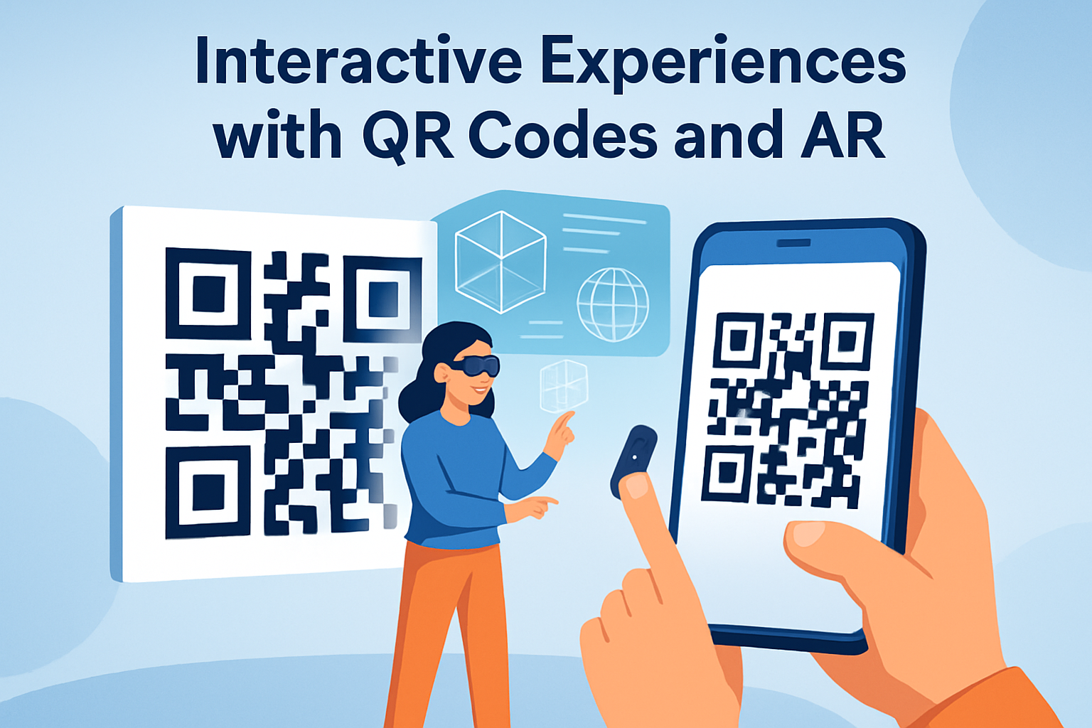 Interactive Experiences with QR Codes and AR