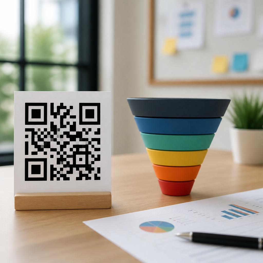 QR Code Funnel Template for Marketers