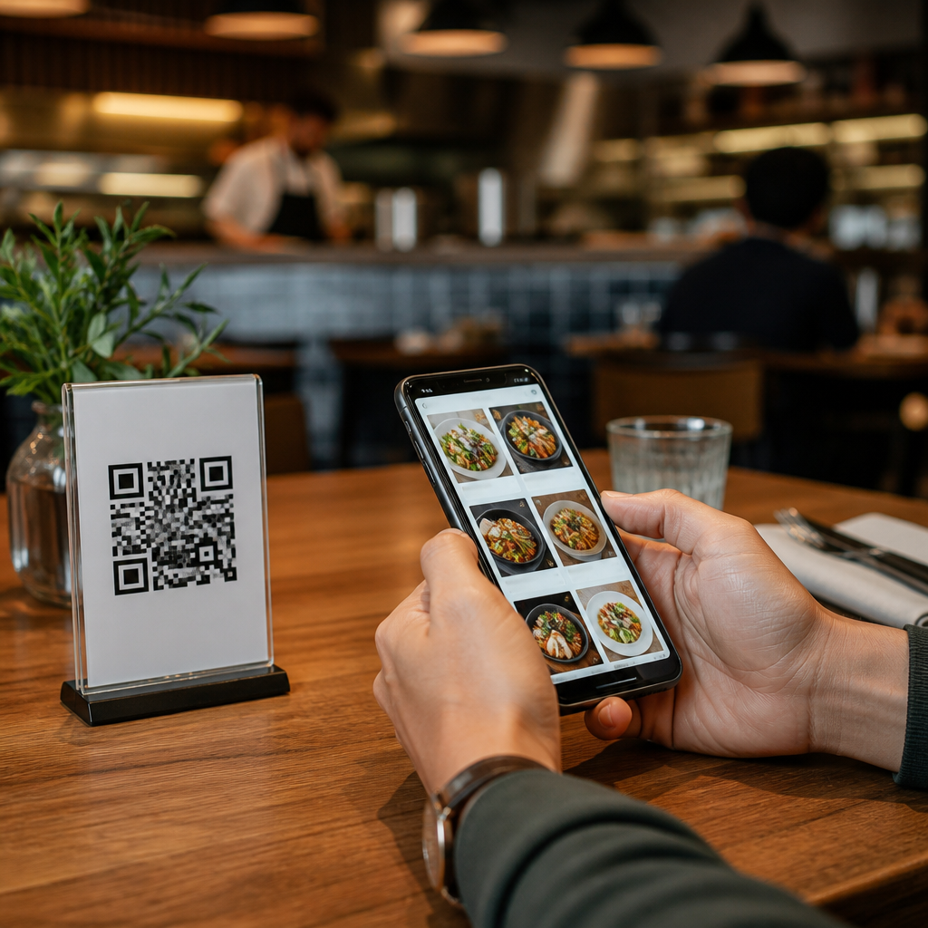 How Restaurants Use QR Codes for Menus and Ordering