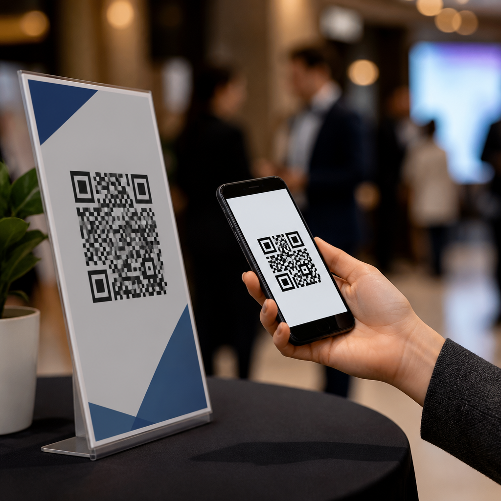 QR Codes for Event Schedules and Agendas