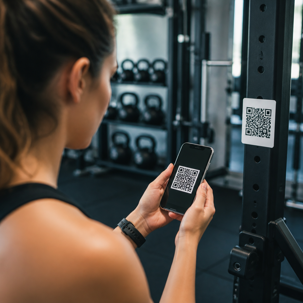 QR Codes for Workout Plans and Tutorials